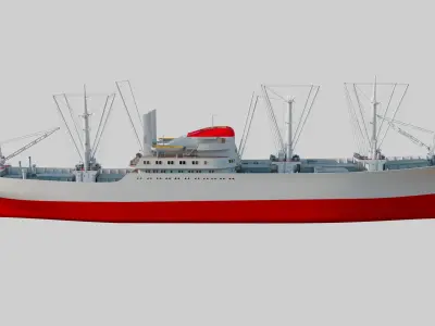 Cap San Diego 3D model