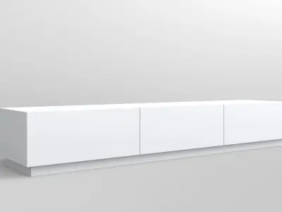 TV STAND TYPE A Free 3D model