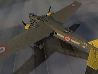 Bloch MB-200 3D model