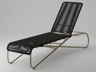POOL BED INFINITY Free 3D model
