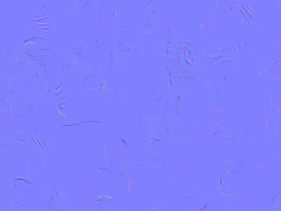 Crystal Antler Baby Reindeer 3D Model Magical Fawn Low-poly 3D model