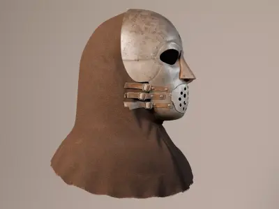 Warden Mask 3D model