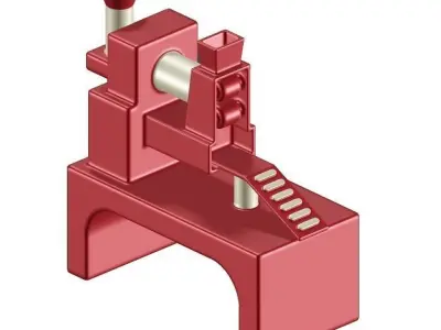 Kids Food Machinery Toy 3D model