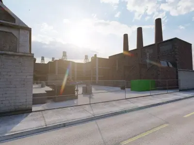 Historic city- urban historic 3D model