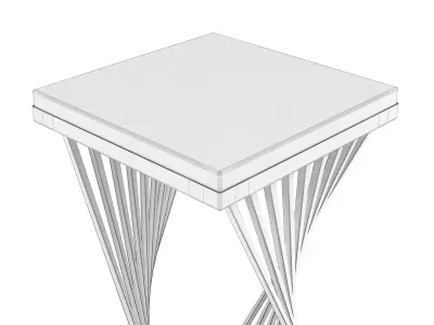 Loft style chair - Wood chair Free 3D model