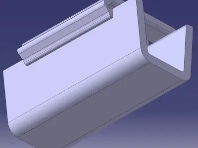 PowerCopy Lock Part 3D model