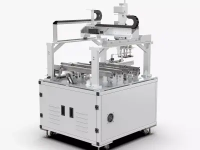 Automatic Flipping in Assembly Line 3D model