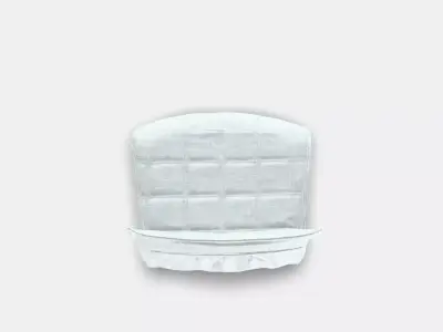 LAKTARE Chair cover Low-poly 3D model