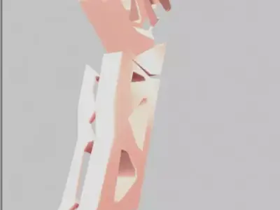 Sci Fi Avant-garde Pet Limb 3D model