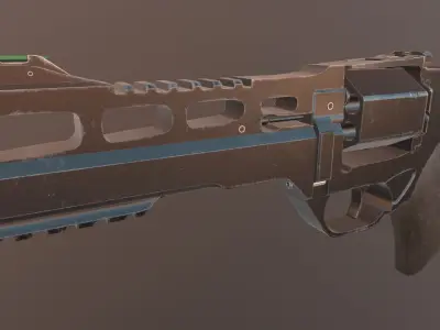 Chiappa Rhino Revolver Low-poly 3D model purchase