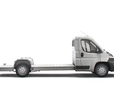 Peugeot Boxer 3540 L4 platform cab 2014 3D model