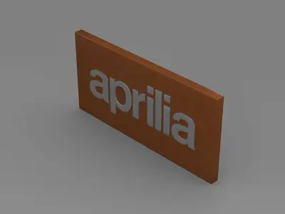 Aprilia Logo 3D model
