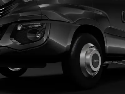 Iveco Daily Minibus L2H2 2017 3D model