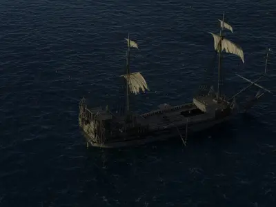 Silent Mary Ghost 3D model