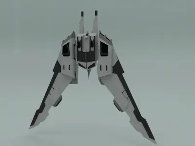 ZGMF-X19A Fatum 01  3D model
