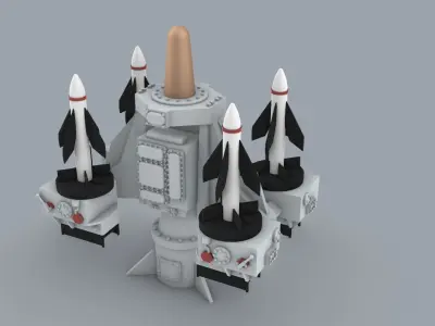 GWS24 Sea Cat 3D model