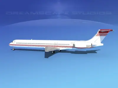 McDonnell Douglas MD-90 Corporate 5 3D model