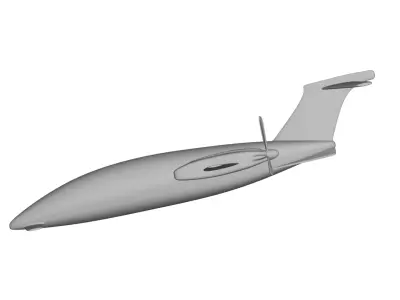 Piaggio P180 Avanti 3D model