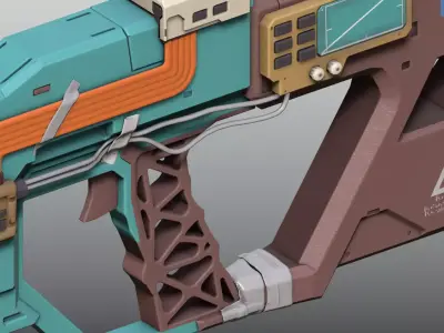 Mastablasta Gun 3D model