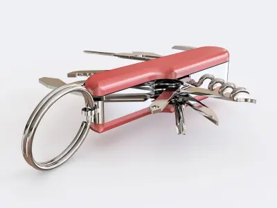 Pocket multi tool 3D model