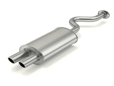 Simple Exhaust Set 3D model