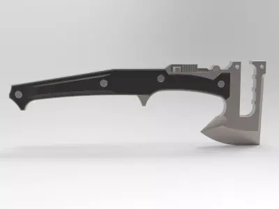 Militech Hatchet 3D print model