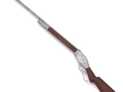 Shotgun Winchester 1887 3D model