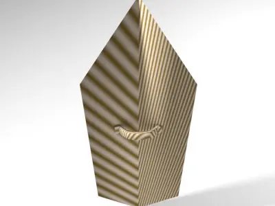 Personal Armor Shield - Native Dayak 3D model