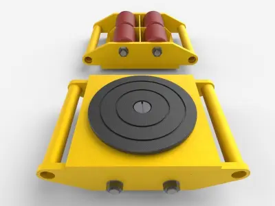 Industrial Mover M1 Low-poly 3D model