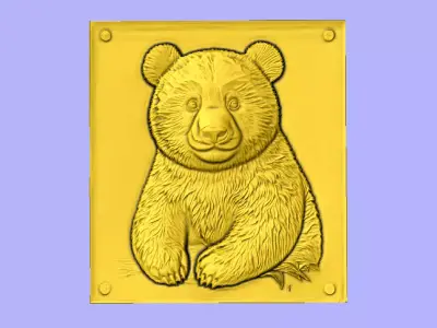 URSO PANDA  3D model