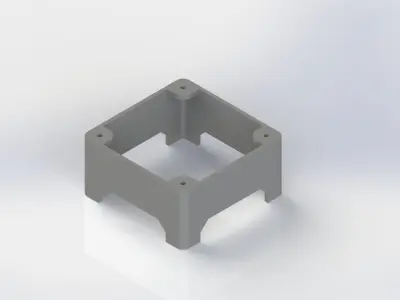 Boxing glove dryer uses one 120mm fan and support free 3D print model