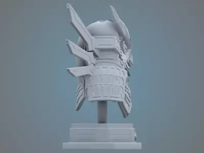 Sci-Fi Mechanical Owl Sculpture PM-24 3D print model