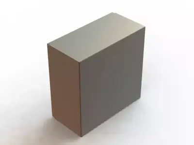 Painel Eletrico 250 x 500 x 500 Electrical Panel 3D model