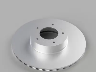 Brake rotor disk model 2 3D model