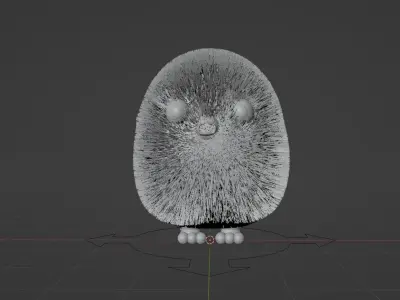 Realistic 3D Chicken Cute Chicken Model Low-poly 3D model