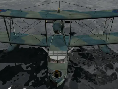 Supermarine Walrus Mk-1 3D model