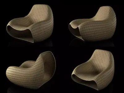 Snug Chair Free 3D model