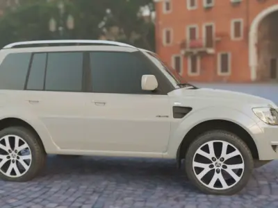 Pajero TR4 2015 3D model