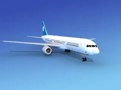 Boeing 757-200 Finnair 3D model