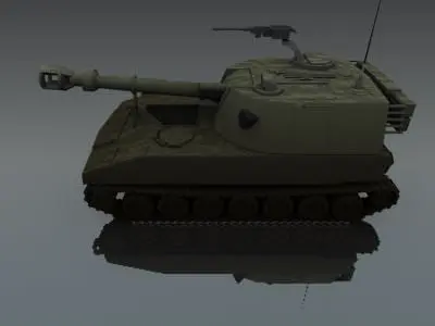 M109 Self Propelled Gun 3D model