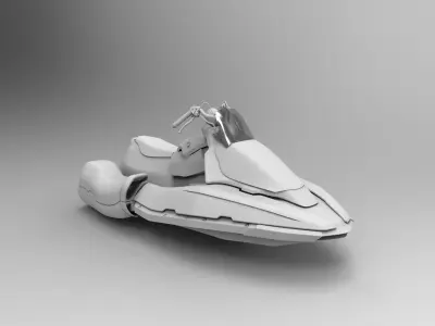 jet ski 3D print model