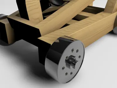 Pirate cannon 3D model