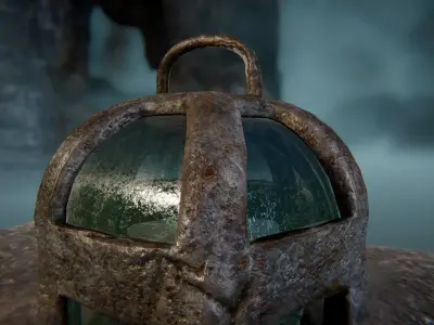 Ancient Artifact 8 Low-poly 3D model