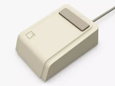Apple Lisa A9M0050 Mouse Vintage 1983-1984 M 1 3D model