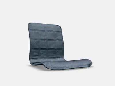 LAKTARE Chair cover 3 Low-poly 3D model