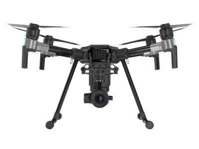 E3D - DJI Matrice 200 Drone 3D model