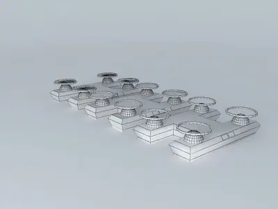 Quad Hover Free 3D model