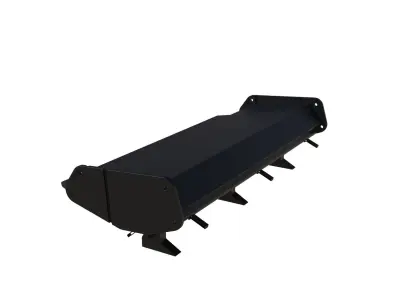 spoiler sport tuning garage auto 3D model