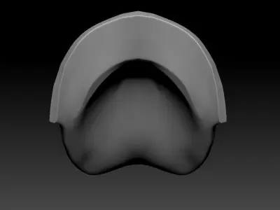 High-poly model Shoulder armor 3D model