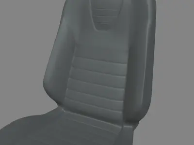 Car Seat 020 3D model
